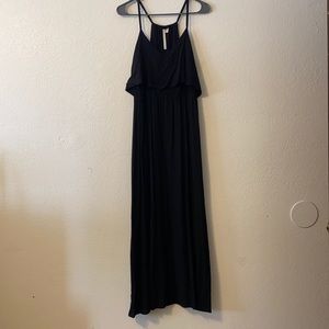 Lauren Conrad maxi black dress